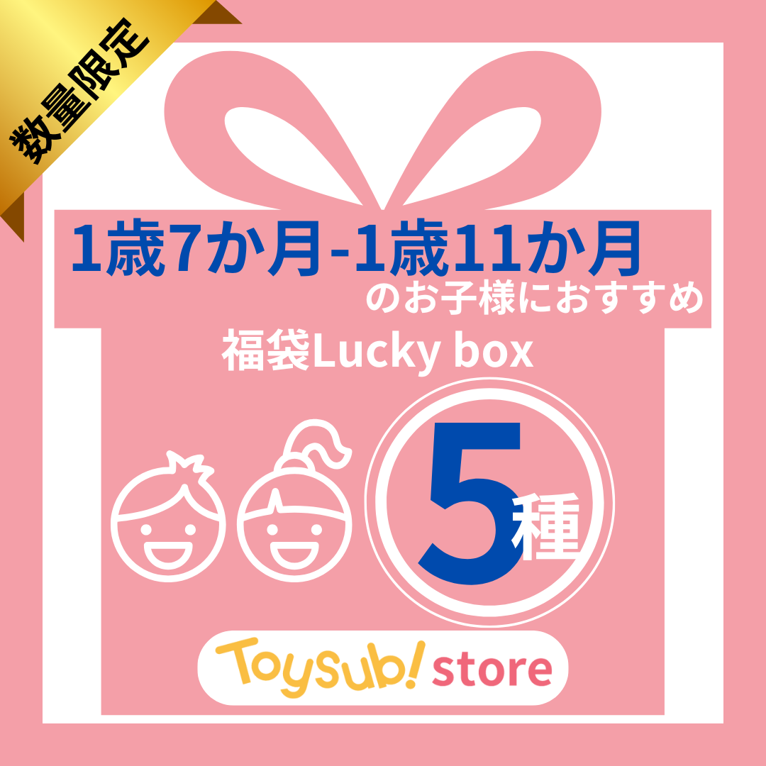 ✨福袋✨【数量限定!】1歳7か月~1歳11か月のお子様におすすめのLucky boxJ【お楽しみ5種】