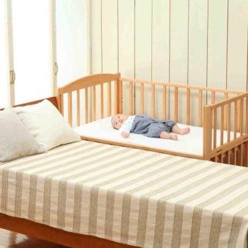 スリーオープンベッド b-sideDX ヤマサキ(Yamasaki) レギュラーサイズベビーベッド【6ヵ月目以降はいつでも返却可能】