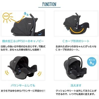 アイ・スナグ ジョイー(joie) ベビーシート【3ヵ月目以降はいつでも返却可能】