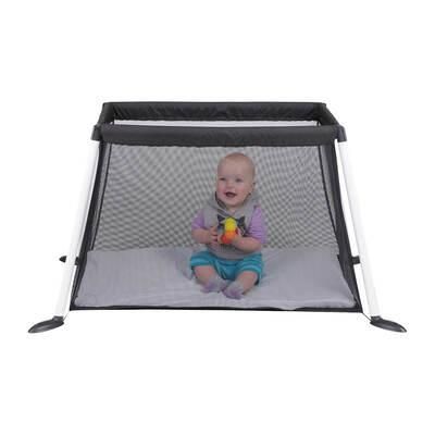 traveller travel crib トラベラー (black) (111.8×88.9×63.5cm) メッシュ製ベビーサークル フィル&テッズ(phil&teds)【6ヵ月目以降はいつでも返却可能】