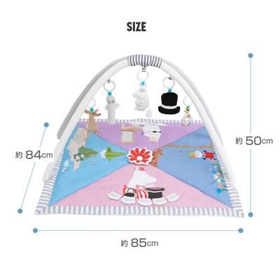 ムーミンベビー アクティビティ プレイジム 日本育児 ベビージム【6ヵ月目以降はいつでも返却可能】