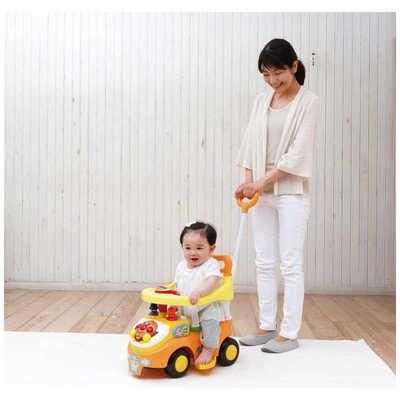 アンパンマン よくばりビジーカー 押し棒+ガード付 アガツマ 手押し車【6ヵ月目以降はいつでも返却可能】