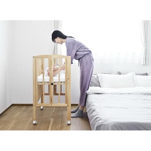リリト リトルベビーベッド 大和屋(Yamatoya) ミニサイズ/コンパクトベビーベッド【6ヵ月目以降はいつでも返却可能】