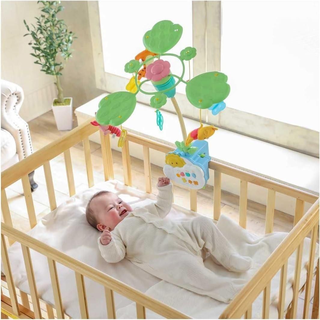 えらべる回転6WAY ジムにへんしんメリー プラス くまのプーさん ベッドメリー タカラトミー(TAKARA TOMY)【6ヵ月目以降はいつでも返却可能】