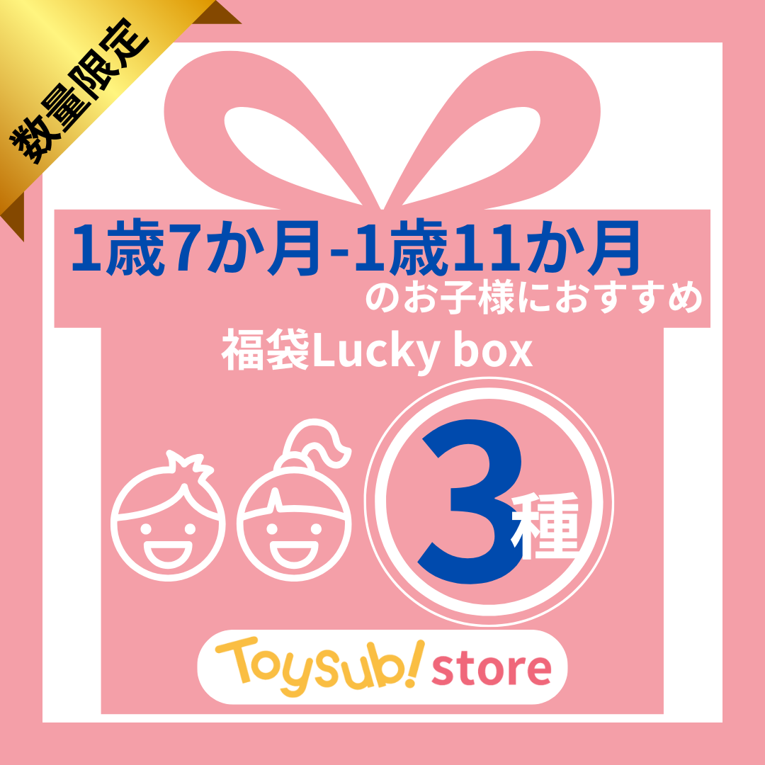 ✨福袋✨【数量限定!】1歳7か月~1歳11か月のお子様におすすめのLucky boxI【お楽しみ3種】