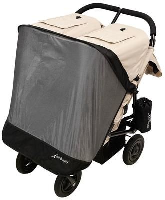 ココダブル専用サンシェード エアバギー (Airbuggy) ベビーカー小物【6ヵ月目以降はいつでも返却可能】