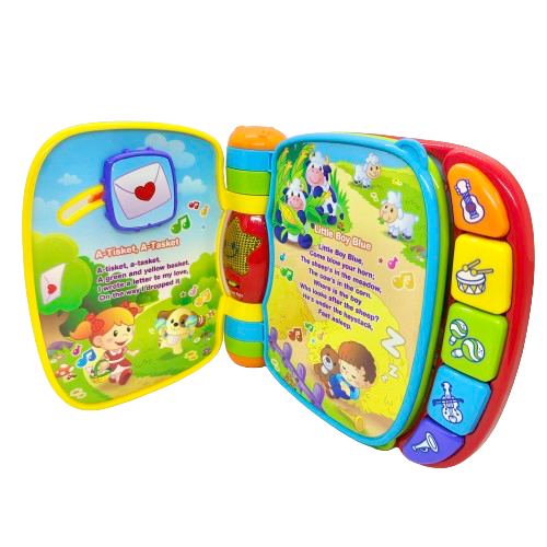 Musical Rhymes Bookの見開きページ