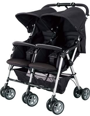 ツインスピン GC コンビ(Combi)《二人乗り》 二人乗り/双子用ベビーカー【3ヵ月目以降はいつでも返却可能】