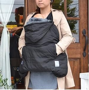 BLUE LABEL ウィンター・マルチプルカバー 抱っこ紐ケープ ベビーホッパー(BabyHopper) 抱っこ紐・おんぶ紐【6ヵ月目以降はいつでも返却可能】