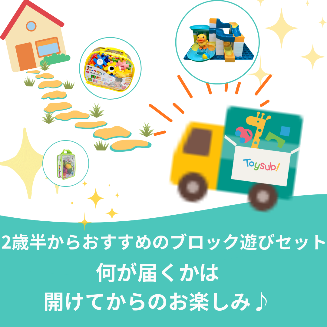 ✨新春セール✨ 2歳半からおすすめのブロック遊びセット【お楽しみ3種】＋1