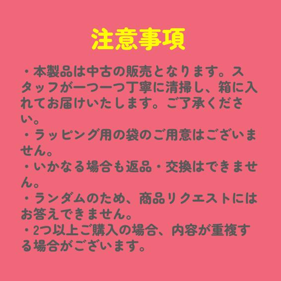 1歳7か月~1歳11か月のお子様におすすめのLucky boxの注意事項説明