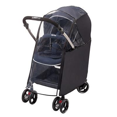ソラリア オプティア兼用 レインカバー アップリカ(aprica) ベビーカー小物【6ヵ月目以降はいつでも返却可能】