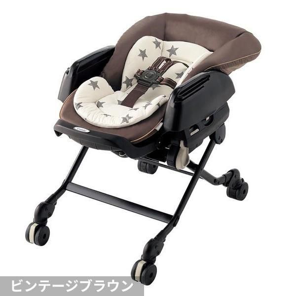 ネムリラ ４キャス オートスウィング ロッタ コンビ(Combi) ハイローチェア・ベビーラック【6ヵ月目以降はいつでも返却可能】