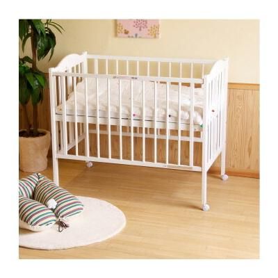 スリーピーワンタッチハイベッド パル 棚板なし SLEEPY 石崎家具 レギュラーサイズベビーベッド【6ヵ月目以降はいつでも返却可能】