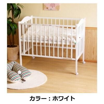 スリーピーワンタッチハイベッド パル 棚板なし SLEEPY 石崎家具 レギュラーサイズベビーベッド【6ヵ月目以降はいつでも返却可能】