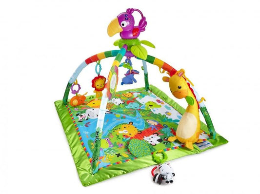 レインフォレスト デラックスジム２ フィッシャープライス(FisherPrice) ベビージム【6ヵ月目以降はいつでも返却可能】