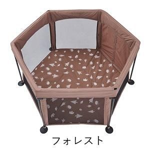 洗えてたためるポータブルベビーサークル (152×118×70cm) メッシュ製ベビーサークル 日本育児【6ヵ月目以降はいつでも返却可能】