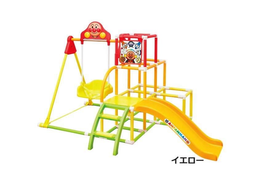 アンパンマン うちの子天才 カンタン折りたたみ！ブランコパークDX アガツマ ジャングルジム【6ヵ月目以降はいつでも返却可能】