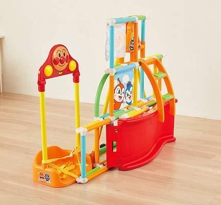 アンパンマン うちの子天才 カンタン折りたたみ！ブランコパークDX アガツマ ジャングルジム【6ヵ月目以降はいつでも返却可能】