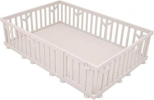 バーチ ドア付き10枚セット （140×211.5cm） プラスチック製ベビーサークル アイファム(IFAM)【6ヵ月目以降はいつでも返却可能】