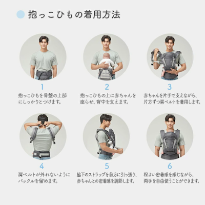 ドクターダイヤル オールインワン アイエンジェル(iangel) 抱っこ紐・おんぶ紐【6ヵ月目以降はいつでも返却可能】