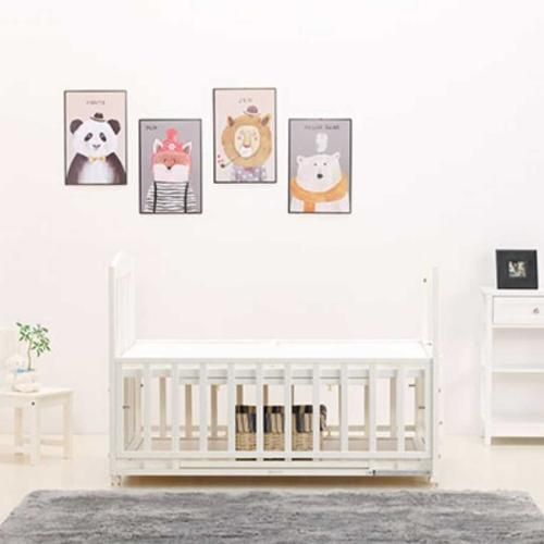 スリーオープンベッド b-sideDX  ヤマサキ(Yamasaki) レギュラーサイズベビーベッド【6ヵ月目以降はいつでも返却可能】