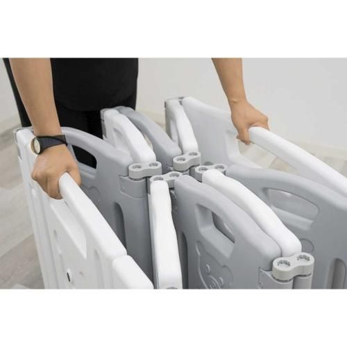 折りたたみ (111×111×65cm) プラスチック製ベビーサークル アンジュスマイル(AngeSmile)【6ヵ月目以降はいつでも返却可能】