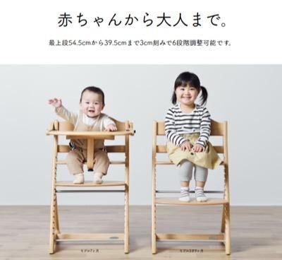 すくすくチェア プラス テーブル付 大和屋(Yamatoya) ベビーチェア【6ヵ月目以降はいつでも返却可能】