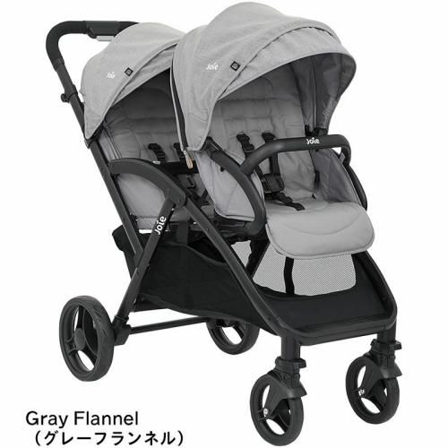 ベビーカー エヴァライトデュオ ジョイー(joie)《二人乗り》 二人乗り/双子用ベビーカー【3ヵ月目以降はいつでも返却可能】