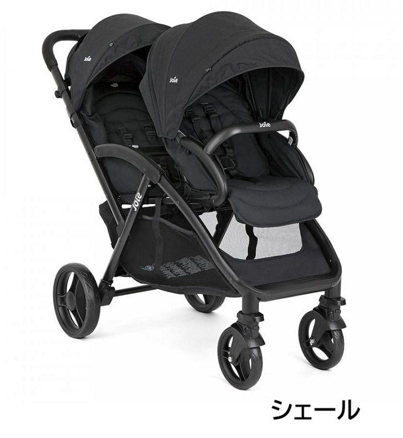 ベビーカー エヴァライトデュオ ジョイー(joie)《二人乗り》 二人乗り/双子用ベビーカー【3ヵ月目以降はいつでも返却可能】
