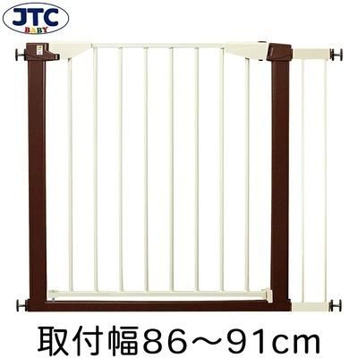 シンプルベビーゲートSTプラス(パネル10付き) 取付幅86cm?91cm JTC ベビーゲート【6ヵ月目以降はいつでも返却可能】