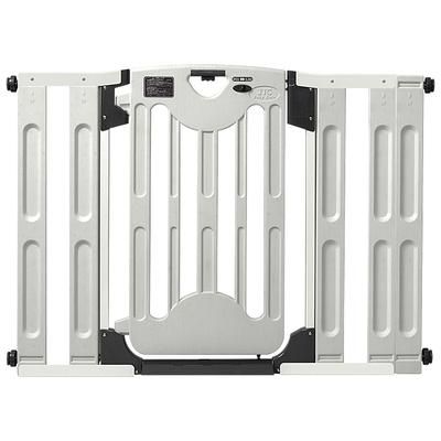 取付幅119cm?137cm グレイッシュベビーゲート(OP2×2枚付き) JTC ベビーゲート【6ヵ月目以降はいつでも返却可能】