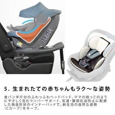 ラクールISOFIX Big-E リーマン(LEAMAN) チャイルドシート【3ヵ月目以降はいつでも返却可能】