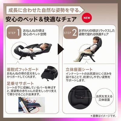 オプティア クッショングレイス アップリカ(aprica) A型ベビーカー【3ヵ月目以降はいつでも返却可能】