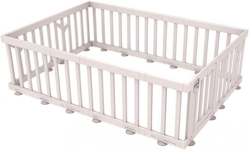 バーチ ドア付き12枚セット （140×200cm） プラスチック製ベビーサークル アイファム(IFAM)【6ヵ月目以降はいつでも返却可能】