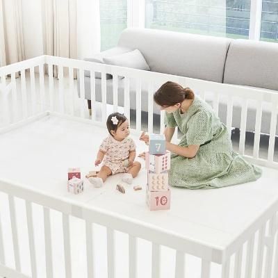 バーチ ドア付き12枚セット （140×200cm） プラスチック製ベビーサークル アイファム(IFAM)【6ヵ月目以降はいつでも返却可能】