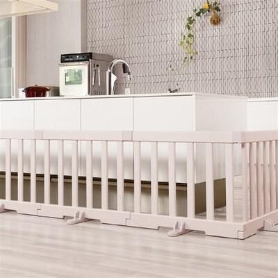 パーテーションにも使えるベビーサークル 8枚セット (150×150×60cm) プラスチック製ベビーサークル リッチェル(RICHELL)【6ヵ月目以降はいつでも返却可能】