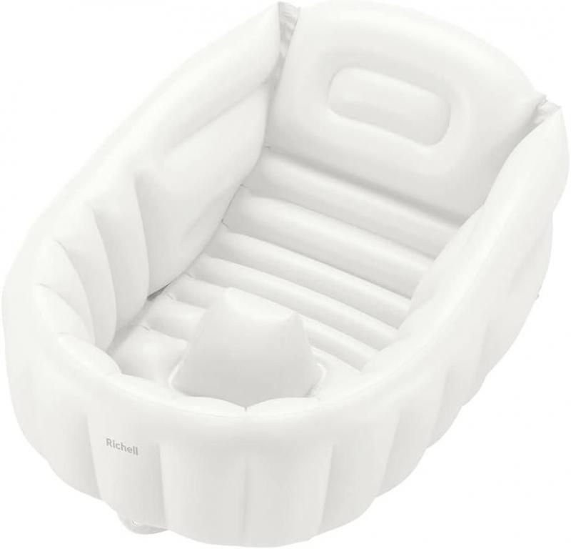 ふかふか ベビーバスK リッチェル(Richell) ベビーバス【3ヵ月目以降はいつでも返却可能】