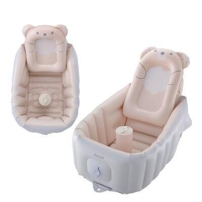 ふかふか ベビーバス ステップアップ リッチェル(Richell) ベビーバス【3ヵ月目以降はいつでも返却可能】