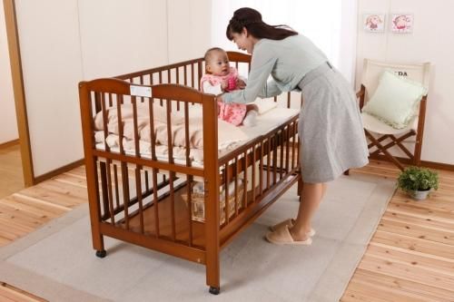 ポム ヌーベル キンタロー(KINTARO) レギュラーサイズベビーベッド【6ヵ月目以降はいつでも返却可能】