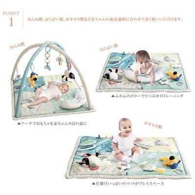 ひつじのショーン アクティビティ プレイジム 日本育児 ベビージム【6ヵ月目以降はいつでも返却可能】