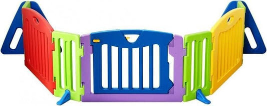 キッズパーテーション カラフル  日本育児(nihonikuji) ベビーゲート【6ヵ月目以降はいつでも返却可能】