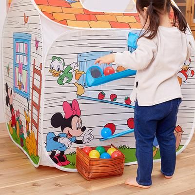 ミッキー＆フレンズ　あそびと知育のボールハウス 野中製作所(NONAKA WORLD) テント【6ヵ月目以降はいつでも返却可能】