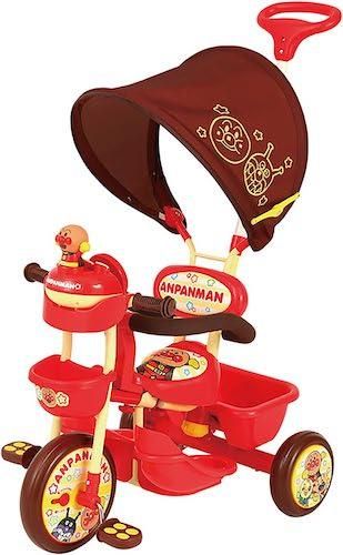 ブザー付きおでかけ三輪車 おしゃべりアンパンマンSP エム・アンド・エム【6ヵ月目以降はいつでも返却可能】