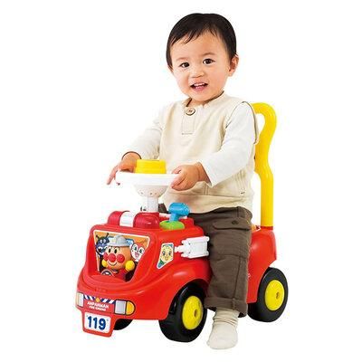 アンパンマン　じゃかじゃか消防車 アガツマ 乗用玩具・バルーン遊具【6ヵ月目以降はいつでも返却可能】