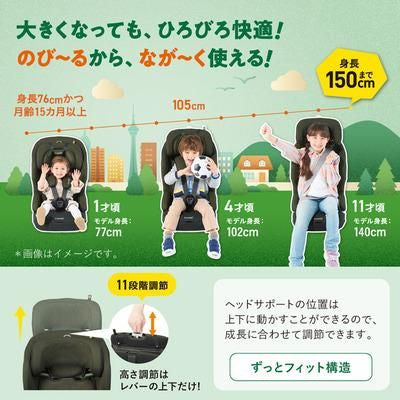 ジョイトリップアドバンスISOFIX　EG　SA コンビ(Combi) ジュニアシート【3ヵ月目以降はいつでも返却可能】