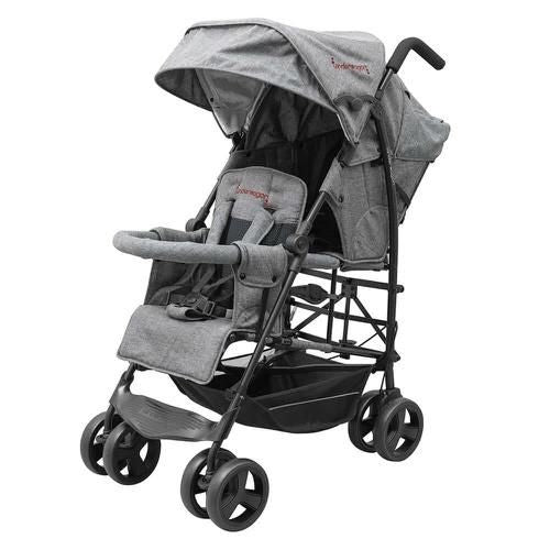 kinderwagon DUOシティHOPII レインカバー付 日本育児《二人乗り》 二人乗り/双子用ベビーカー【3ヵ月目以降はいつでも返却可能】