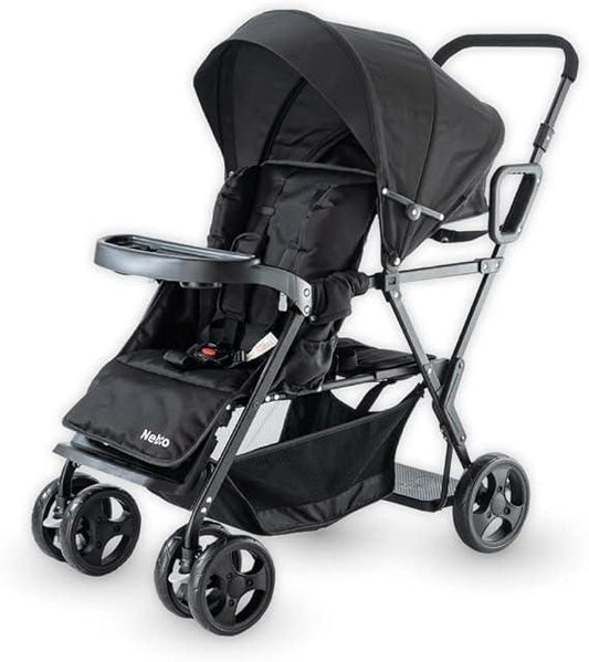 アミティエF ネビオ(Nebio)《二人乗り》 二人乗り/双子用ベビーカー【3ヵ月目以降はいつでも返却可能】