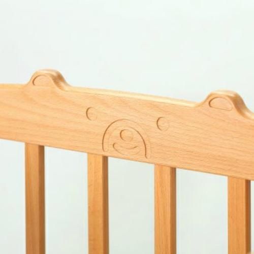 ハーフサイズベッド・くまさん ミニサイズ・コンパクトベビーベッド ヤマサキ(Yamasaki)【6ヵ月目以降はいつでも返却可能】