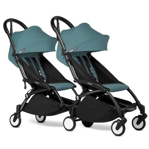 YOYO2 2人乗りベビーカー 6+ / 6+ スタイル ストッケ(STOKKE)【3ヵ月目以降はいつでも返却可能】